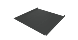 Фальц двойной стоячий Line Grand Line 0,45 Drap с пленкой на замках RAL 7016 антрацитово-серый