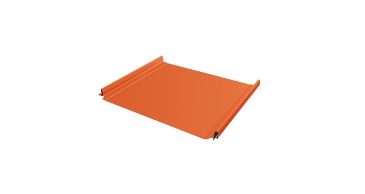 Кликфальц Pro Grand Line 0,45 PE с пленкой на замках RAL 2004 оранжевый