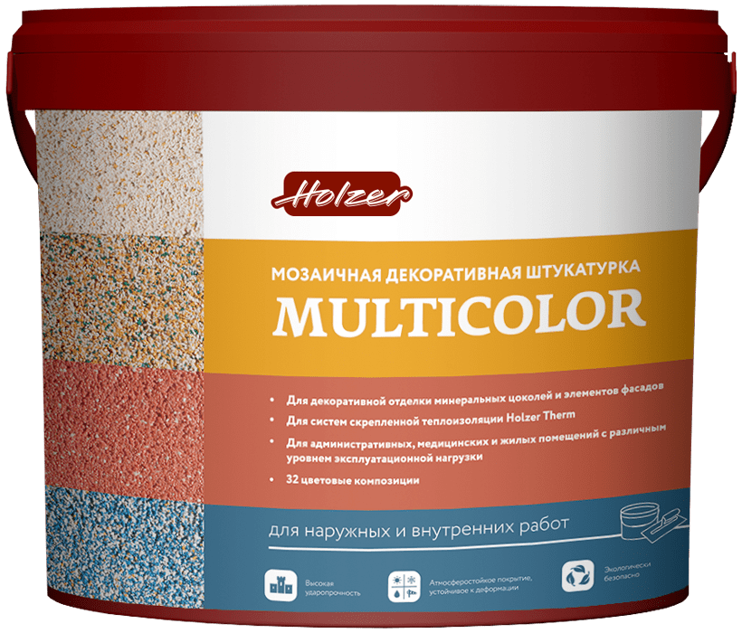 Holzer Multicolor М Хольцер Мультиколор М, 25кг