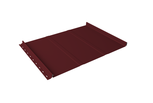 Кликфальц Line Grand Line 0.45 Drap TX с пленкой на замках RAL 3005 красное вино