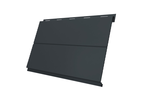 Вертикаль 0,2 line 0.5 Satin Matt с пленкой RAL 7016 антрацитово-серый