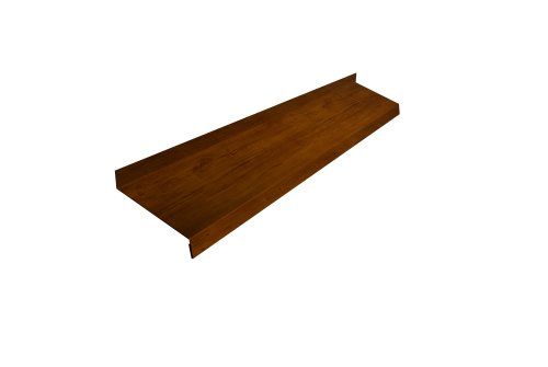 Отлив простой 150 0,45 Print Premium Golden Wood Intense FTC (3м)