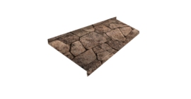 Отлив простой 200 0,45 Print Elite King Stone TwinColor (3м)