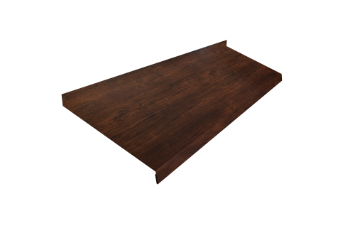 Отлив простой 250 0,45 Print Premium Cherry Wood Dark FTC (3м)