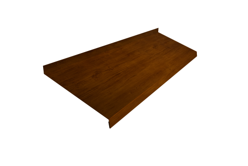 Отлив простой 250 0,45 Print Premium Golden Wood Intense FTC (3м)