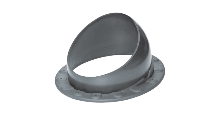 Проходной элемент Krovent Base-VT Seam 125/150 серый