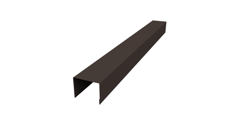 Крышка жалюзи Palermo 0,45 Drap-double TX RR 32 темно-коричневый (2,5м)